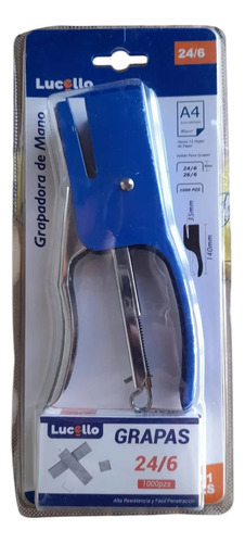 Wpd Engrapadora De Mano Multicolor Oficina Con Grapas