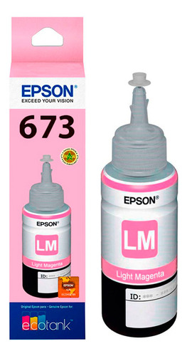 Epson T673620 Botella De Tinta L800/1800 Lig Magenta 1800fot