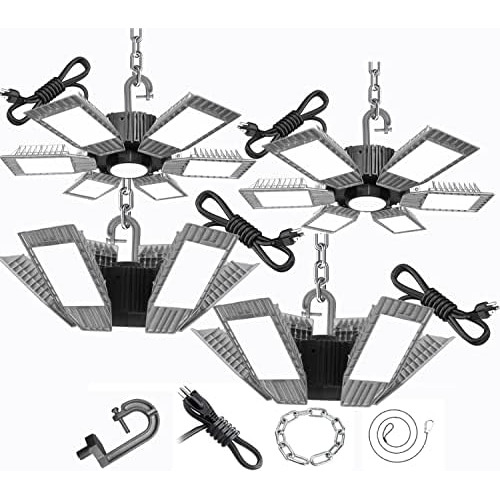 4pack Led Shop Light,200w Garage Lights,20000lm (eqv. T...