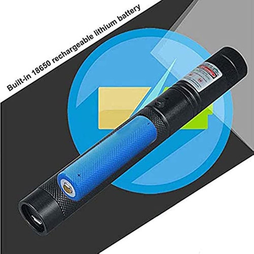 /#*/#*potente Ponteiro Laser Roxo De 5000mw Com Carregamento