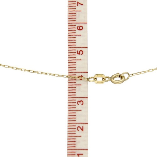 Imagen 4 de 4 de Collar Oro Amarillo, 10k 3.0 Gramos, Motivo Triple Gota.