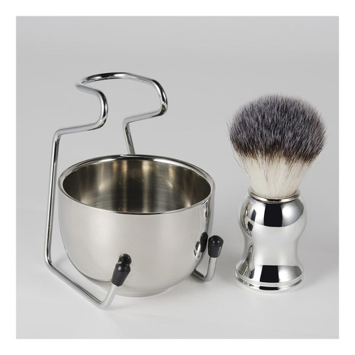 ` .. Set De Brochas De Afeitar For Hombre Con Taza De Tazón