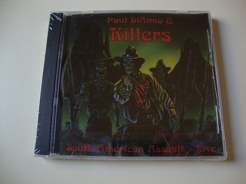 Cd Paul Di'anno & Killers - Asalto sudamericano - Imp, lac
