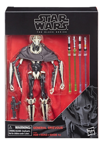 Figura De Acción Star Wars The Black Series General Grievous