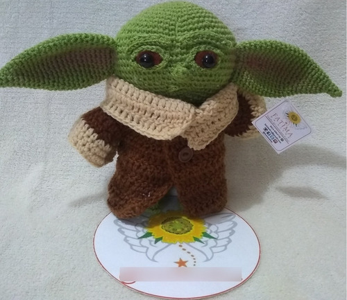 Baby Yoda Amigurumi. Muñeco Tejido