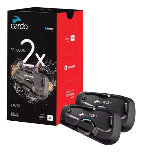 Intercomunicador Cardo Scala Rider Freecom 2 Duo Set Fas