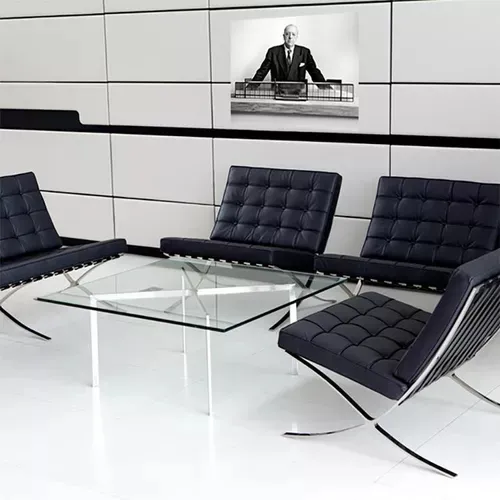 Sillon Barcelona Mies V Der Rohe Clasico Fabrica Imperdible