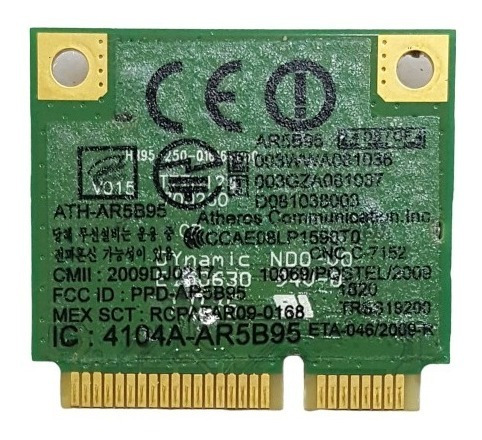 Wifi Atheros Ar5b95 Notebook Sony Vaio Pcg 61611u 71311u