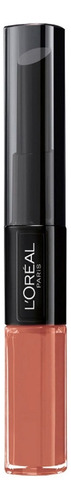 Labial Liquido L'oréal Paris Indeleble Mate Infallible X3 Acabado Matte Color Neverending Nutmeg