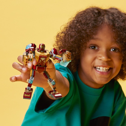 Imagen 4 de 4 de Lego® Marvel - Armadura Robótica De Iron Man (76203)