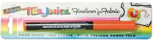 Jacquard Jac-pen1002 Marcador Tela Fine Tee Juice, Naranja