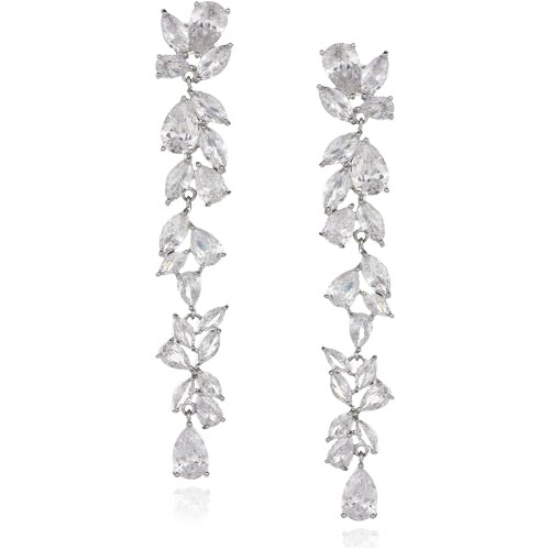 Yanstar Pendientes De Boda Para Novias, Pendientes Colgantes