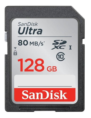 Imagen 1 de 2 de Tarjeta de memoria SanDisk SDSDUNC-128G-GN6IN  Ultra 128GB