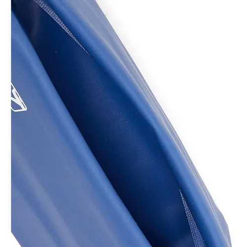 Neceser Impermeable Cosméticos Ideal Playa Viaje Vacaciones Color Azul Marino Diseño De La Tela Liso