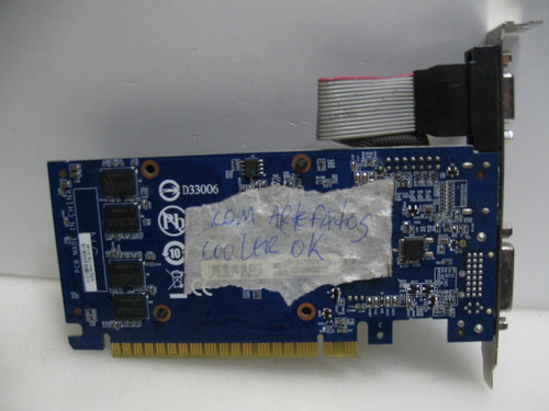 Defeito Placa De Video Gigabytegt610 Dvi Ddr3 1gb (Usado)