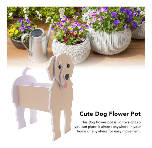 Maceta Para Perros, Bonita Forma De Flor Con Forma De Animal