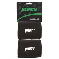 Comprar Muñequera Prince Negro Logo Blanco Tenis Padel Squash