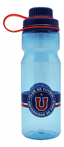 Botella Agua Bebidas Universidad De Chile 700ml Deportiva