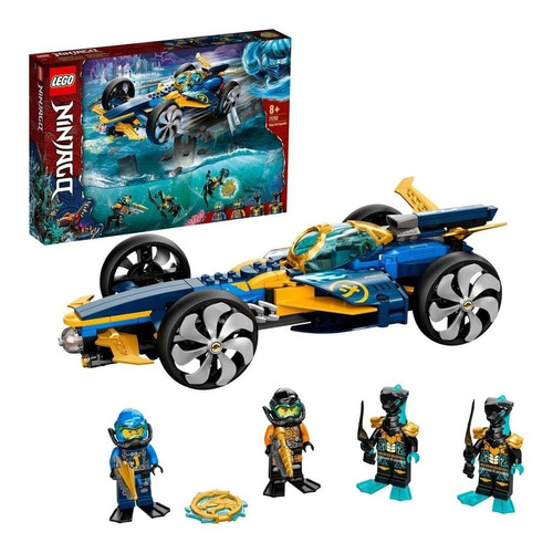 Kit Lego Ninjago Submarino Anfibio Ninja 71752 356 Piezas