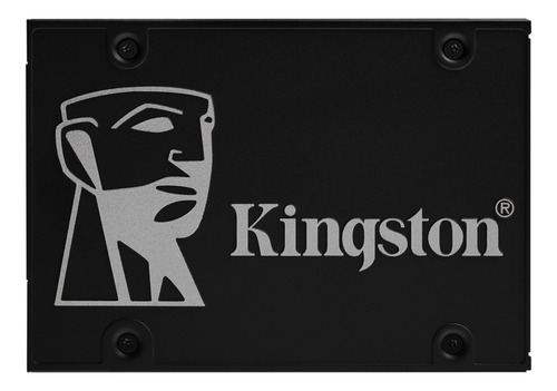 Imagen 1 de 2 de Disco sólido interno Kingston SKC600/1024G 1TB negro