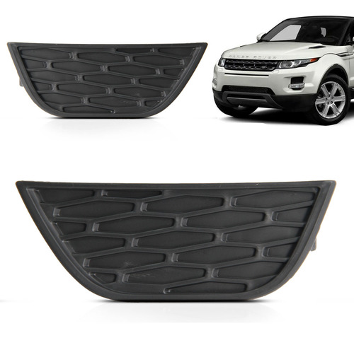 Grade Moldura Milha Evoque Dynamic 12 13 14 15 16 Inferior