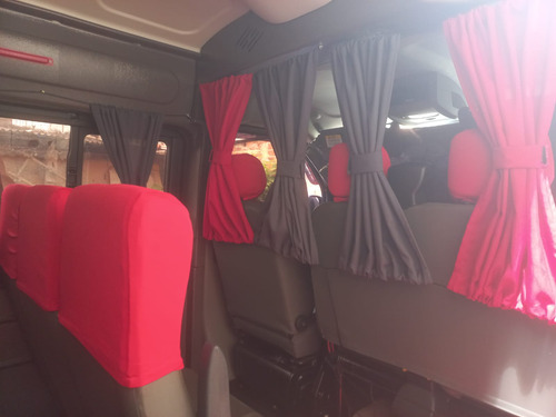 Kit 18 Cortinas Para Micro Ônibus Oxford
