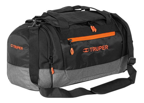 Maleta Deportiva Truper 55cm Bolsas Laterales Con Cierre