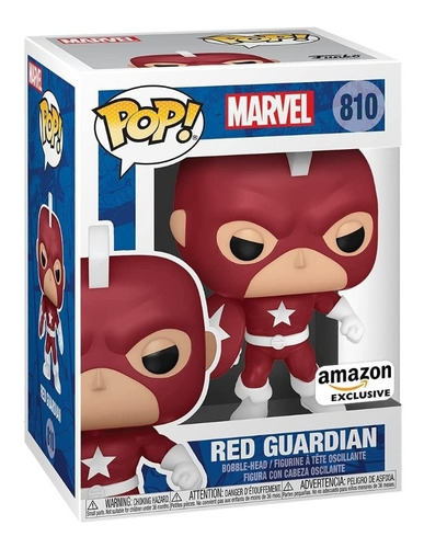 Funko Pop Marvel Red Guardian 810 Vinyl Bobblehead