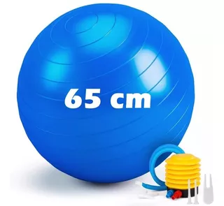 Pelota Yoga - Pilates 65cm + Inflador Gratis