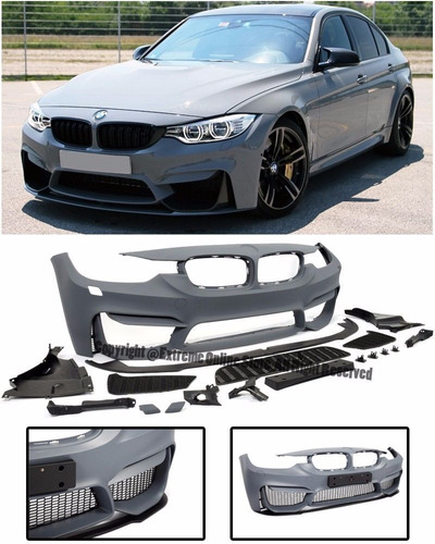 Guardachoque Delantero M3 Para Bmw F30  Bajo Pedido