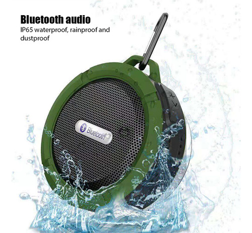 Alto-falante Sem Fio Impermeável Com Áudio Bluetooth Sem Usa