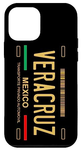 Funda Para iPhone 12 Mini Veracruz License Plate-02