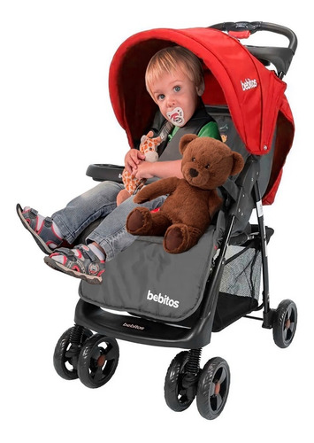 Coche De Paseo Para Bebe 3 En 1 Bebitos Con Base Y Huevito