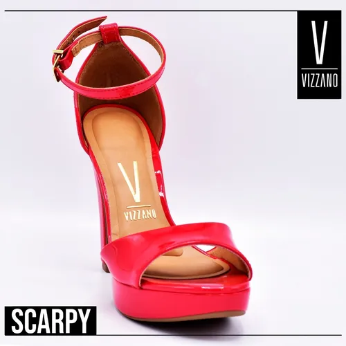 Zapatos vizzano rojos store
