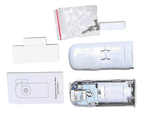 Sensor Magnético Y Pir 2 En 1 Tuya Smart Wifi