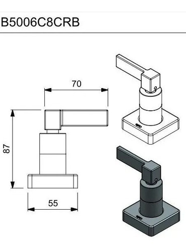 Imagem 5 de 5 de Acabamento Para Registro Padrão Base Deca 3/4 Elite Celite