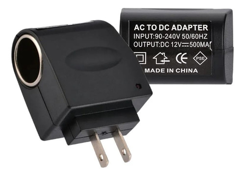 Convertidor Ac 110v 220v A Dc 12v 500ma Cigarrera