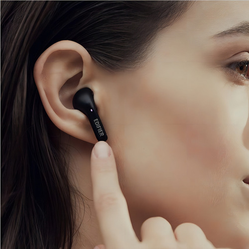 Auriculares Tws Bluetooth 5.3 Edifier W110t Color Negro