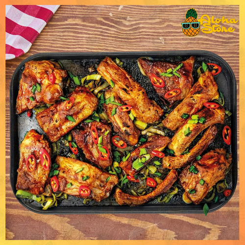 Bandeja Para Horno Fuente Placa Acero Antiadherente Cocina Gris Oscuro