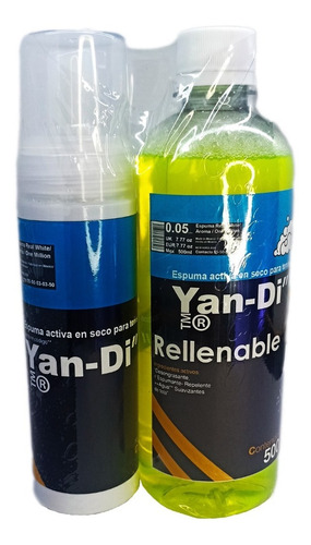 Paquete. Yandi + Botella Espuma Activa En Seco Para Tenis