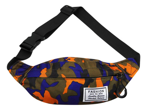Riñonera Cintu De Aibearty Kids, Camuflaje Pequeño Para Niño