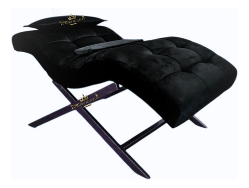 Camilla Luxury Curve Original Ergonóm Color Negro Base Metal Negro