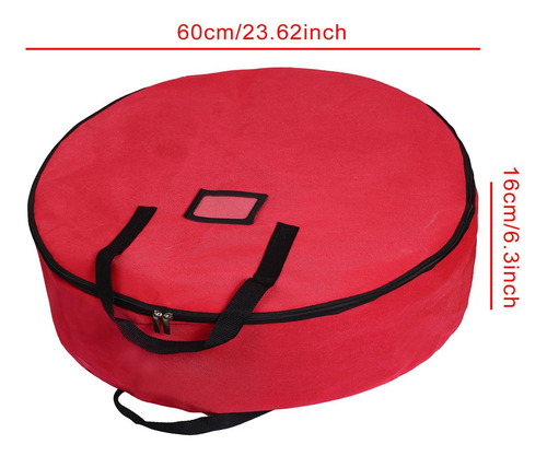 Bolsa De Almacenamiento Para Coronas Navideñas, Soporte De
