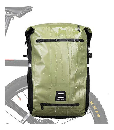 Bolsa De Bicicleta Impermeable 22l Rhinowalk - Mochila, Homb