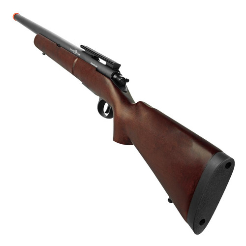 Airsoft Sniper 6mm Rossi M24 Storm Wood Mola Bbs 1000un