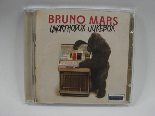 Cd Bruno Mars Unorthodox Jukebox Canadá Ed. 2012