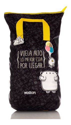 Mochila Mostropi Vuela Alto Original Backpack Nueva