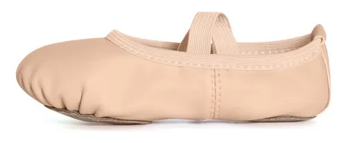 Bloch - Zapatilla de ballet de piel para niña, Rosa