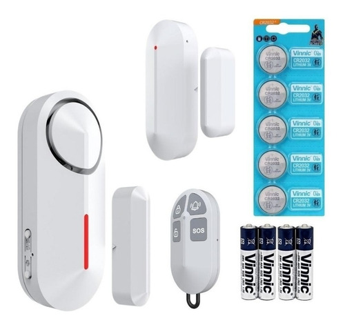 Mini Alarma Comercios Aviso De Puerta Safe100+vaaak+v2032