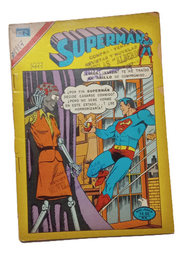 3 Revista Superman N° 1472-1117-1324. Novaro. Serie Aguila (Usado)